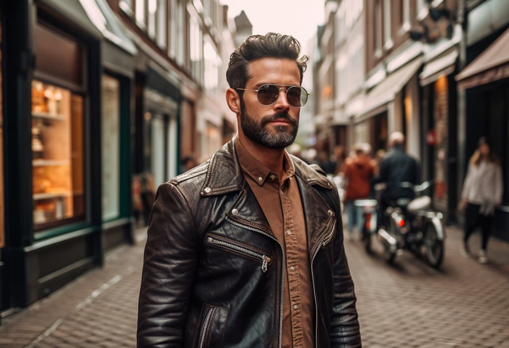 Die perfekte Lederjacke Herren Schwarz finden: Worauf Sie bei Crone achten sollten